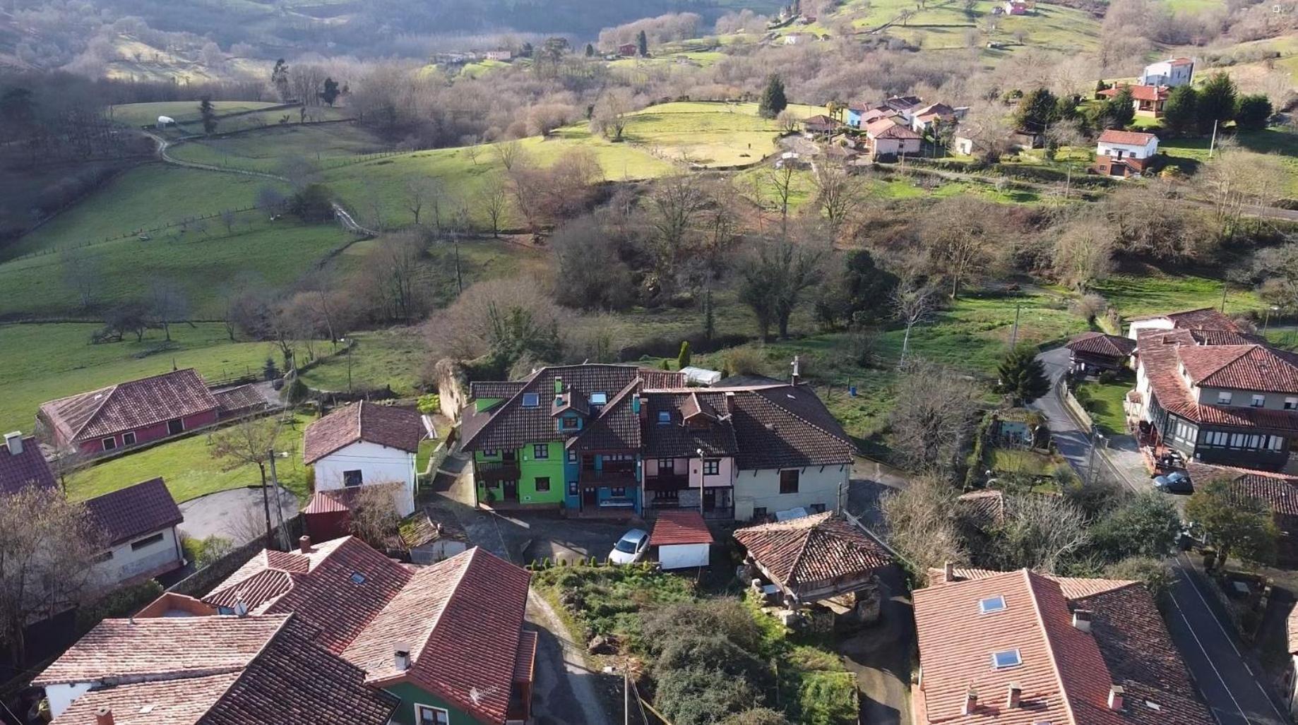 Villa El Balcon Del Horreo Piloña Esterno foto